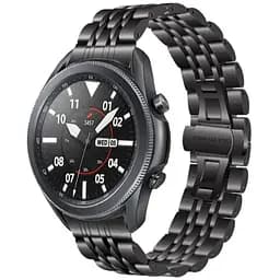 Металевий ремінець Primo Steel Link для годинника Samsung Galaxy Watch 3 45 мм (SM-R840) Black