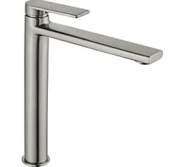 Змішувач для умивальника Rea Verso високий nikiel brushed REA-B9140 Никель