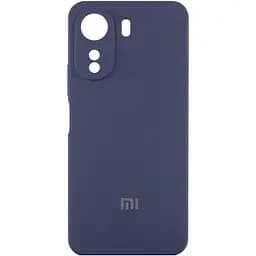 Чохол Lakshmi Silicone Cover Full Camera AAA with Logo для Xiaomi Redmi 13Coco C65 Темно-синій/Midnight blue