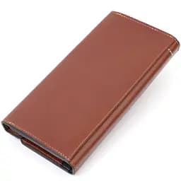 Чоловіча шкіряна барсетка GRANDE PELLE 10х20х3 см acs0022808 - мініатюра 2
