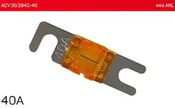 Запобіжник mini ANL 40А (1 шт.) ACV 30.3940-40 - мініатюра 2