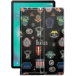 Чохол StatusCASE з екошкіри для планшету Samsung Galaxy Tab S5e 10.5 (T725) Бітлз