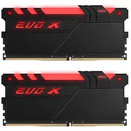 Модуль пам'яті Geil DDR4 (2x8GB) Evo X RGB 3200MHz (GEXB416GB3200C16ADC) Б/в,U1