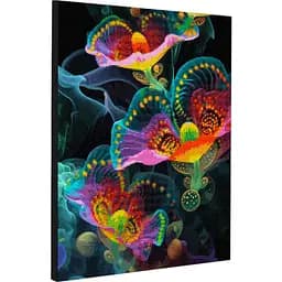 Картина по номерам с алмазной мозаикой Santi Космический цветок 40х50 см (954981)