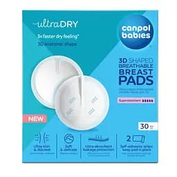 Уценка. Одноразовые лактационные вкладыши Canpol babies 30 шт. (1/653)