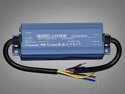 Блок живлення 24 В, для підключення LED стрічки, 36Вт, 1.5А