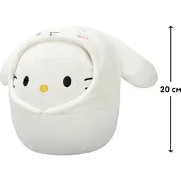 М'яка іграшка Squishmallows Hello Kitty Хелоу Кітті в образі Сіннаморолл 20 см (SQSN00389) - мініатюра 12