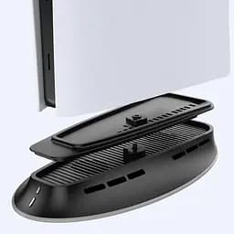Підставка Subsonic PS5 для PS5 і PS5 Slim 2-швидкісний вентилятор світлодіодна база PS5 RGB - мініатюра 2