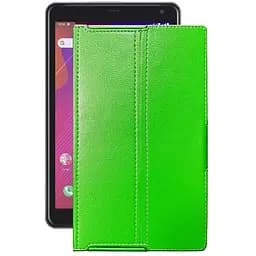 Чехол StatusCASE из экокожи для планшета Prestigio Q Pro Зеленый