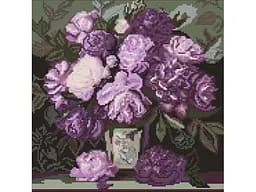 Алмазна мозаїка Ideyka Мелодія пелюсткових барв (40х40 см)