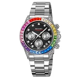 Наручний годинник жіночий 2352SIBK Silver-Black Skmei acs0029976