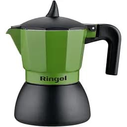 Гейзерна кавоварка Ringel Lungo 300 мл зелена (RG-12102-6)