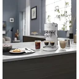 Кавоварка ріжкова Delonghi Dedica Duo EC890.WI [144717] - мініатюра 10