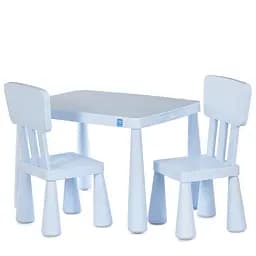 Детский Столик M 6176-4 столешница 76,5х54,5 см, 2 стульчика