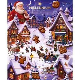 Шоколад Millennium Village молочный новогодний календарь 80 г