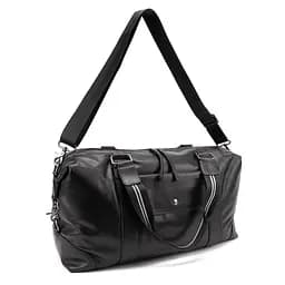 Дорожня шкіряна сумка TIDING BAG A25F-5218A чорна - мініатюра 7