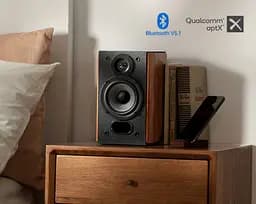 Комп'ютерні колонки Bluetooth Edifier R1380DB 42W Brown - мініатюра 10