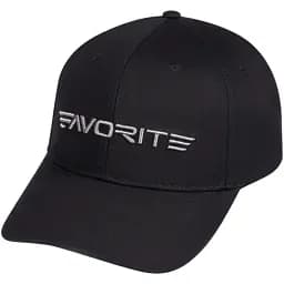 Кепка Favorite Long Silver Logo 58 Black