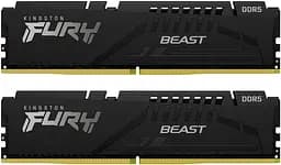 Пам'ять ПК DDR5 32GB KIT (16GBx2) 6000 FURY Beast EXPO Kingston teh0014297