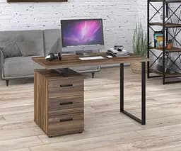 Письмовий стіл Loft Design L-27 Чорний (Горіх Модена)