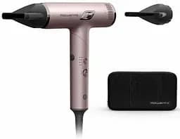 Фен T-Shape Maestria Nano Foldable, 1700Вт, 3 режими, іоніз-я, хол. обдув, кейс, рожевий ROWENTA teh0017547