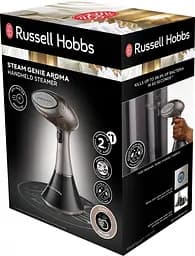 Russell Hobbs Відпарювач компактний Steam Genie Aroma, 1800Вт, 200мл, постійна пара - 32гр, керам. підошва, чорно-коричневий - мініатюра 10