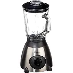 Стаціонарний блендер з кавомолкою Domotec MS-6610 для коктейлів 1.5л 1000Вт Срібний/Чорний