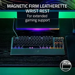 Клавіатура Razer Huntsman V3 Pro TKL RGB 84key Analog Optical Switches ENG/UKR Black (RZ03-04980100-R3M1) - мініатюра 9