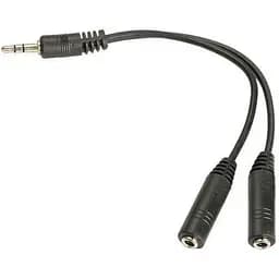 Адаптер-переходник Atcom 16850 Mini-Jack 3.5 папа 2 х Mini-Jack 3.5 мама 10 см