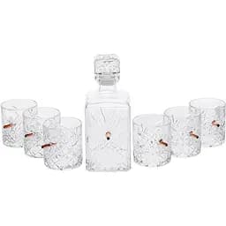 Набор посуды Gun&Fun из 6 стаканов и графина Кристалл с шаром объем 750 мл