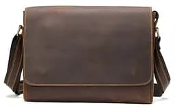 Чоловіча шкіряна сумка Vintage 32х25,5х6 см sum0012517