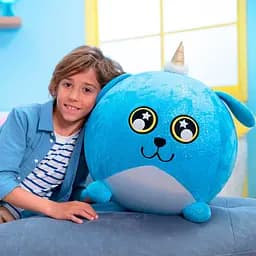 Ігровий набір Синій Пісик Biggies BIG001-UD надувна іграшка, насос 45 см - мініатюра 8