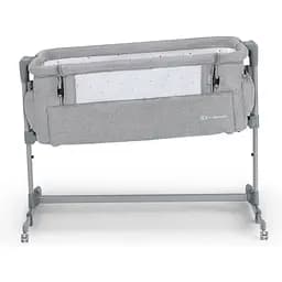 Приставне ліжечко-люлька Kinderkraft Neste Up Grey Light Melange світло-сіре (00000027309) - мініатюра 4