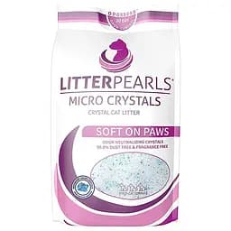 Litter Pearls Micro Crystals кварцевый наполнитель для туалетов 3.6 л/ 1.59 кг