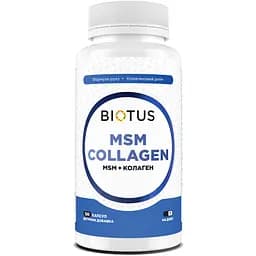 МСМ+колаген Biotus 120 капсул