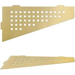 Угловая полка для ванны Rea SF05 30 brushed gold REA-06015, Золотой