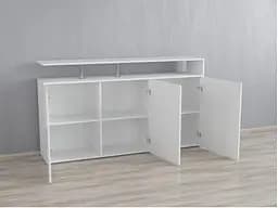 Тв тумба Nellie Ш 1600/В 916/Г 350 Білий-Венге темний - мініатюра 2