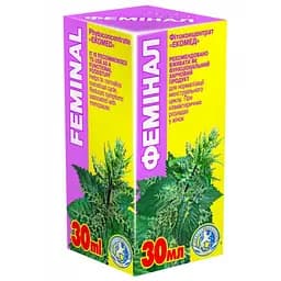 Краплі для нормализации менструального цикла Фемінал 30 мл
