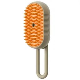 Парова силіконова щітка-гребінець для тварин Steamy Cat Brush 3в1