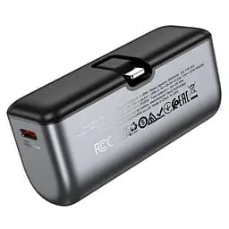 УМБ Hoco Ingenious PD (lightning) pocket power bank Q31 5000mAh |1Type-C, 20W/3A| - мініатюра 3