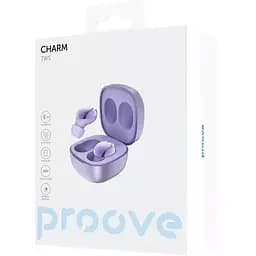 Бездротові навушники Proove Charm TWS фіолетові
