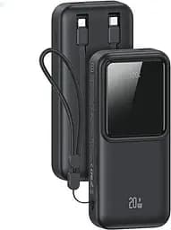Зовнішній акумулятор Power Bank USAMS US-CD213 30000mAh 20W Black (6958444907581) - мініатюра 2