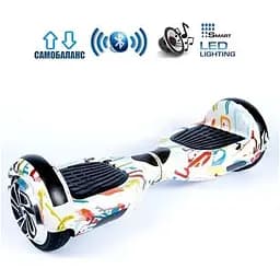 Гіроборд Smart Balance Wheel U6 Pro + Autobalance 6.5" Графіті (4607579) - мініатюра 2