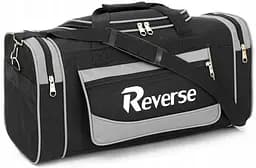 Містка дорожня сумка з кордури 58L Reverse чорна із сірим Reverse Osmosis Systems sum0028897 - мініатюра 2