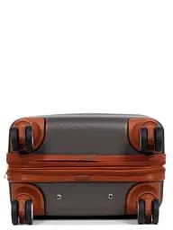 Валіза маленька S ABS-пластик Worldline Airtex 629 56×36×22см 38л Коричнева - мініатюра 10