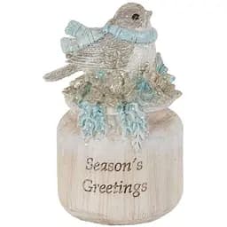 Декоративна баночка для зберігання Lefard Пташка 7х10.5 см (192-280)