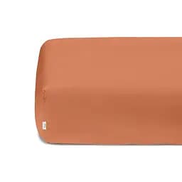 Комплект постільної білизни Cosas Leafs CS2 Двоспальний теракотовий (LeafTerrakotBeige_El160-75Terrakot_180) - мініатюра 8
