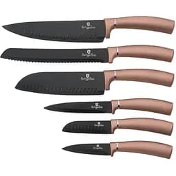 Набор ножей Berlinger Haus Metallic Line Rose Gold Edition (BH-2543)