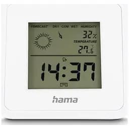 Термо-гігрометр Hama Borneo White (00185891)