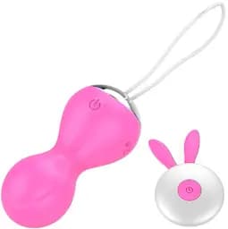 Віброяйце I’MCUM Bunny Vibe з дистанційним керуванням Рожеве (IM-KTD209)